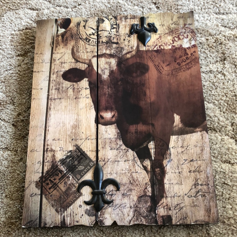 Bella Milk Cow sign